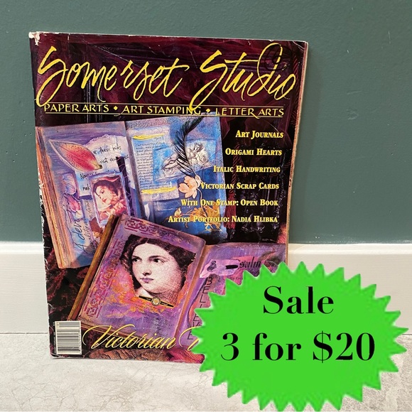 somerset studio Office Somerset Studio Issue Magazine Rubber Stamps